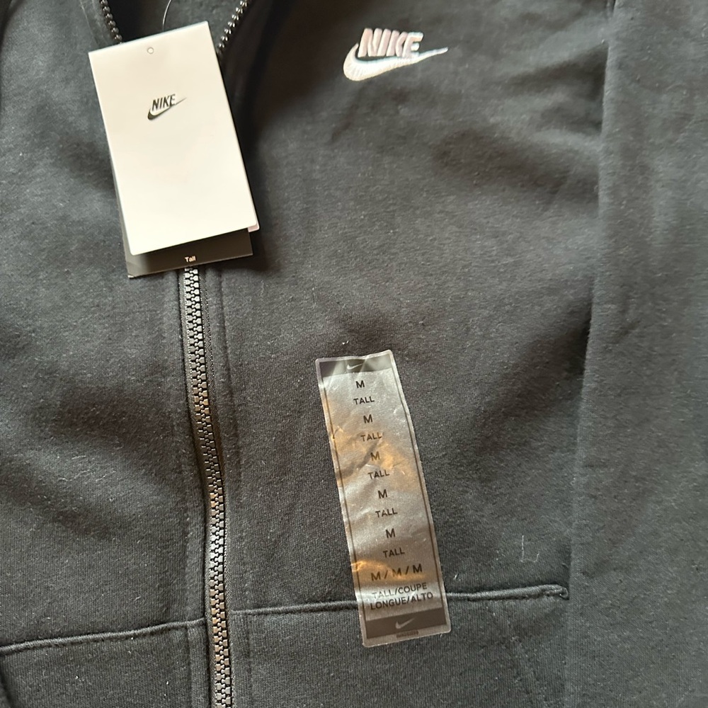 Nike Charcoal Full-Zip Hoodie